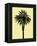 Palm Tree 1996 (Yellow)-Erik Asla-Framed Premier Image Canvas