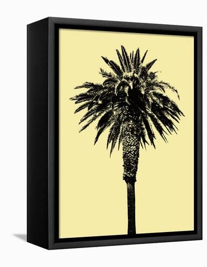 Palm Tree 1996 (Yellow)-Erik Asla-Framed Premier Image Canvas