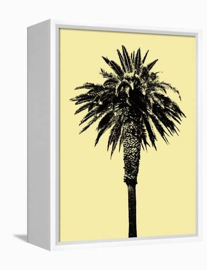 Palm Tree 1996 (Yellow)-Erik Asla-Framed Premier Image Canvas