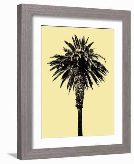 Palm Tree 1996 (Yellow)-Erik Asla-Framed Photographic Print