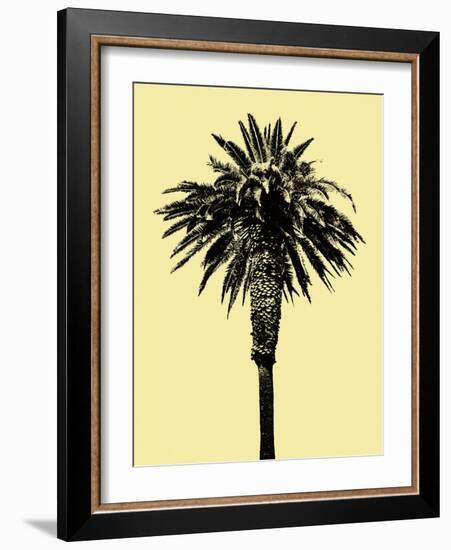 Palm Tree 1996 (Yellow)-Erik Asla-Framed Photographic Print