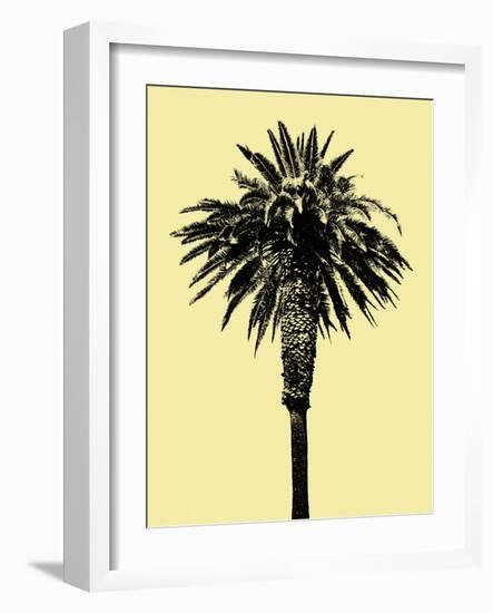 Palm Tree 1996 (Yellow)-Erik Asla-Framed Photographic Print
