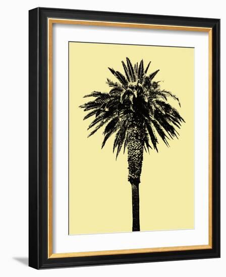 Palm Tree 1996 (Yellow)-Erik Asla-Framed Photographic Print