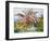 Palm Tree at Bordighera, C.1884-Claude Monet-Framed Giclee Print