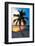 Palm Tree at Sunset - Florida-Philippe Hugonnard-Framed Photographic Print