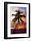 Palm Tree at Sunset - Florida-Philippe Hugonnard-Framed Photographic Print