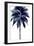 Palm Tree Blue I-Devon Davis-Framed Art Print