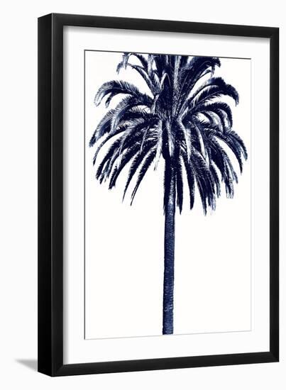 Palm Tree Blue III-Devon Davis-Framed Art Print