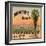 Palm Tree Brand - Riverside, California - Citrus Crate Label-Lantern Press-Framed Art Print