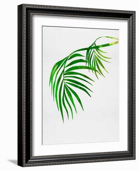 Palm Tree Leaves-Jasmine Woods-Framed Art Print