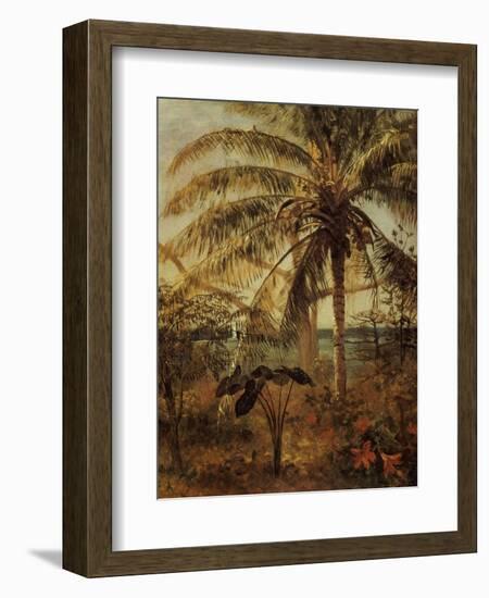 Palm Tree, Nassau, 1892-Albert Bierstadt-Framed Giclee Print