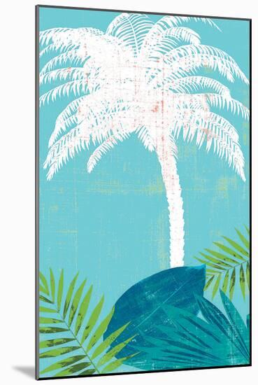 Palm Tree Paradise 2-Bella Dos Santos-Mounted Art Print