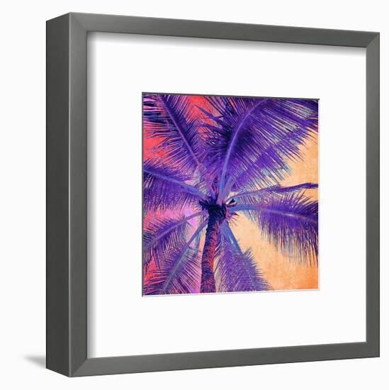 Palm Tree Sunset-null-Framed Art Print