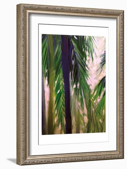 Palm Trees 1-Boho Hue Studio-Framed Art Print