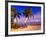 Palm Trees and Beach Chairs, Florida Keys, Florida, USA-Terry Eggers-Framed Photographic Print