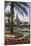 Palm Trees and Flower Beds Along Al-Corniche, Qatar-Eleanor Scriven-Mounted Photographic Print