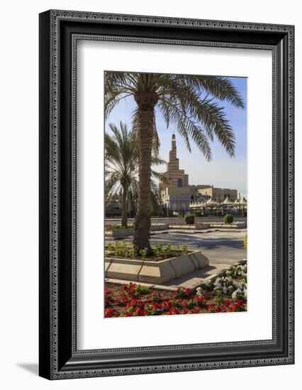 Palm Trees and Flower Beds Along Al-Corniche, Qatar-Eleanor Scriven-Framed Photographic Print