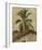 Palm Trees and Housetops, Ecuador-Frederic Edwin Church-Framed Premium Giclee Print