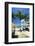 Palm Trees and Lamai Beach, Koh Samui, Thailand, Southeast Asia, Asia-Lee Frost-Framed Photographic Print