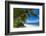 Palm Trees and Tropical Beach, La Digue, Seychelles-Jon Arnold-Framed Photographic Print