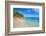 Palm Trees and Tropical Beach, La Digue, Seychelles-Jon Arnold-Framed Photographic Print