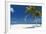 Palm Trees and Tropical Beach, Maldives, Indian Ocean, Asia-Sakis Papadopoulos-Framed Photographic Print