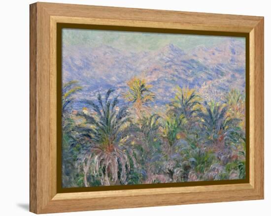 Palm Trees at Bordighera, 1884-Claude Monet-Framed Premier Image Canvas