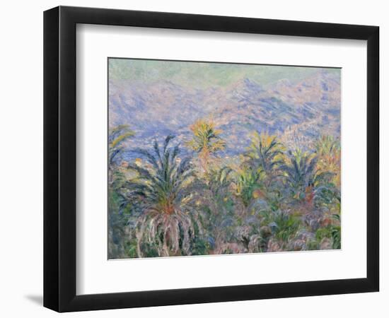 Palm Trees at Bordighera, 1884-Claude Monet-Framed Giclee Print