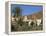 Palm Trees, Houses and Church at Betancuria, on Fuerteventura in the Canary Islands, Spain, Europe-Lightfoot Jeremy-Framed Premier Image Canvas