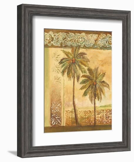 Palm Trees I-Gregory Gorham-Framed Art Print