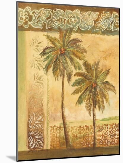 Palm Trees I-Gregory Gorham-Mounted Art Print