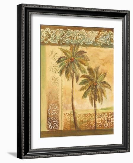 Palm Trees I-Gregory Gorham-Framed Art Print