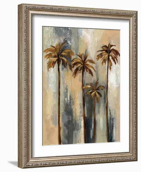 Palm Trees II-Silvia Vassileva-Framed Art Print