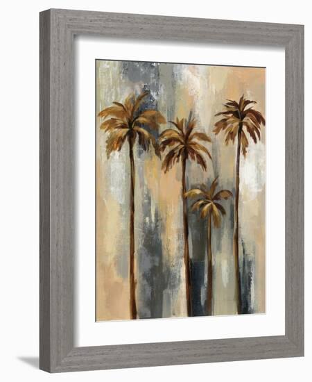 Palm Trees II-Silvia Vassileva-Framed Art Print