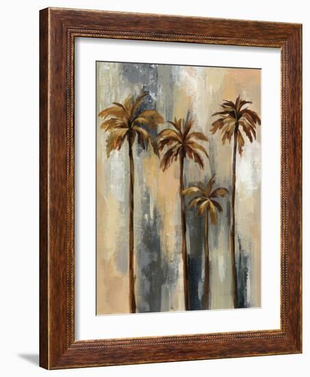 Palm Trees II-Silvia Vassileva-Framed Art Print