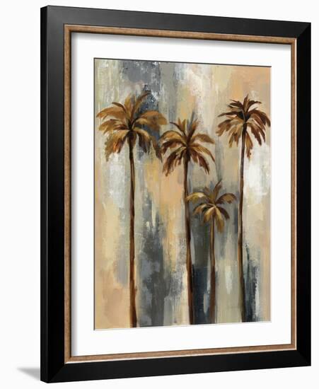 Palm Trees II-Silvia Vassileva-Framed Art Print