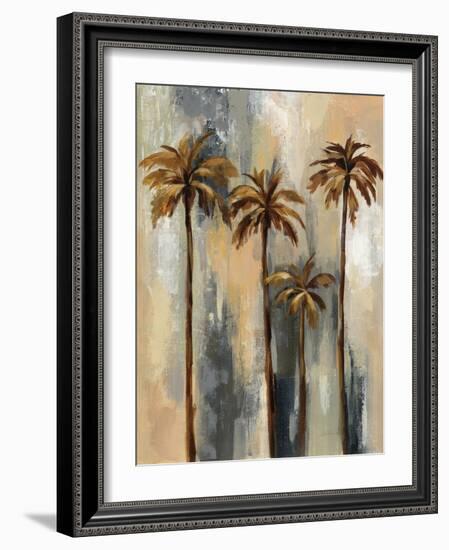 Palm Trees II-Silvia Vassileva-Framed Art Print