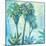 Palm Trees II-Gregory Gorham-Mounted Art Print