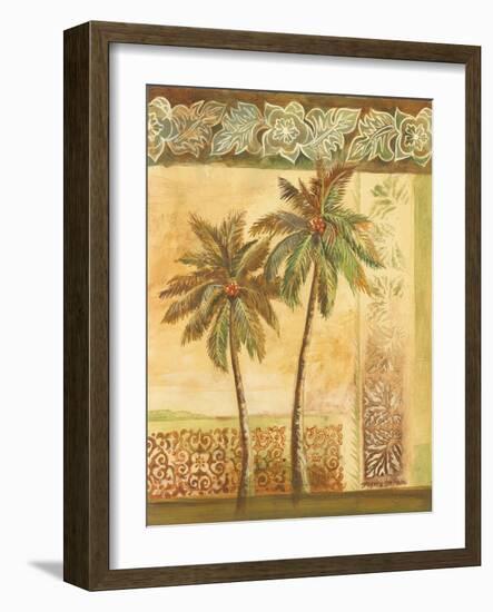 Palm Trees II-Gregory Gorham-Framed Art Print