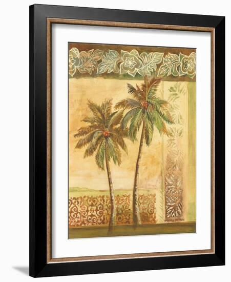 Palm Trees II-Gregory Gorham-Framed Art Print