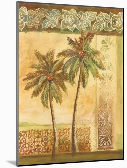 Palm Trees II-Gregory Gorham-Mounted Art Print