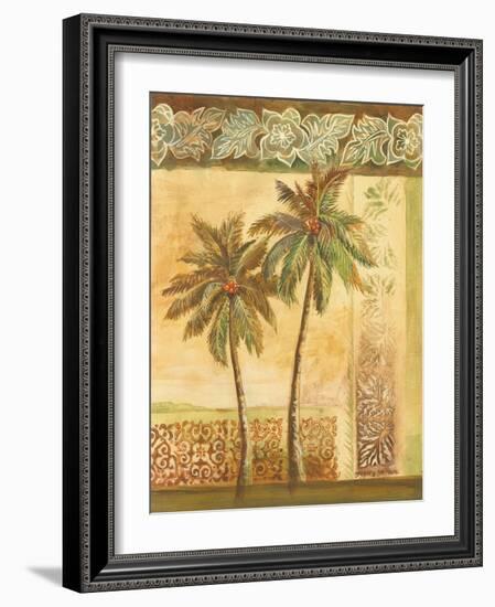 Palm Trees II-Gregory Gorham-Framed Art Print