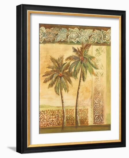 Palm Trees II-Gregory Gorham-Framed Art Print