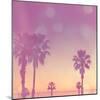 Palm Trees in California-Myan Soffia-Mounted Photographic Print