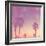 Palm Trees in California-Myan Soffia-Framed Photographic Print