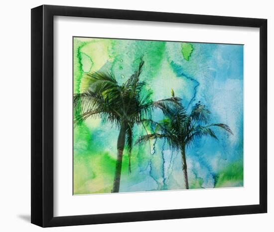 Palm Trees-Irena Orlov-Framed Art Print