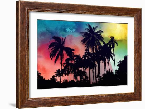 Palm Trees-Mark Ashkenazi-Framed Giclee Print