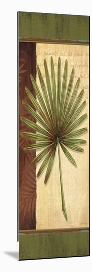 Palm Tropic Panel I-Delphine Corbin-Mounted Art Print