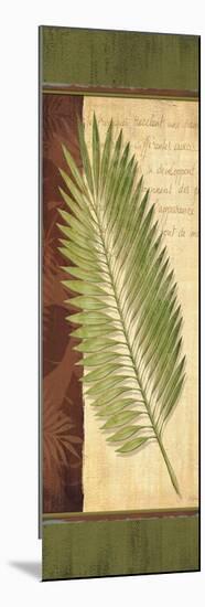 Palm Tropic Panel III-Delphine Corbin-Mounted Art Print