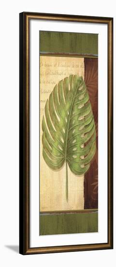 Palm Tropic Panel IV-Delphine Corbin-Framed Art Print